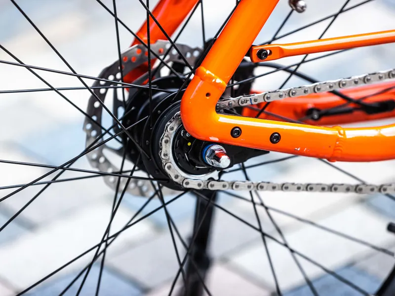 Momentum Transend E+ 2024 Electric Hybrid Bike - Tequila Sunrise-7